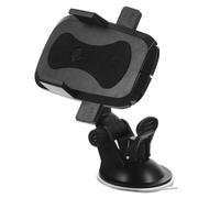 Uonlytech Support Téléphone Voiture Ventouse Ultra Résistante Rotation Compatible GPS Smartphone Tablette Tableau De Bord Pare-Brise Noir