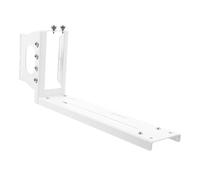 Uonlytech Support Vertical pour Carte Graphique Pcie en Tôle Galvanisée Blanche, Structure Raisonnable et Professionnelle, Compatible Grands Boîtiers PC et Châssis D'ordinateur