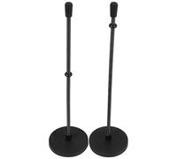 Uonlytech Supports Magnétiques Robustes et Résistants Vent Fort Lot de 2 Noir pour Mât de Drapeau de Voiture pour Porte Fanion Automobile