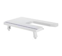 Uonlytech Table pour machine à coudre en plastique, table d'extension pour machine à quilter, compatible Brother JK17B JA001 JA007 JV1400, 38,80 x 23,50 x 8,50 cm, surface lisse, pour