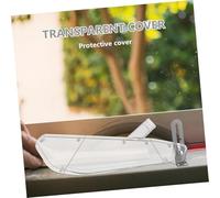 Uonlytech Table Saw Dust Collection Cover Transparent Plastic Protective Guard For Woodworking Sturdy Heat Resistant Shield Reducing Dust And Debris Fits Various Models