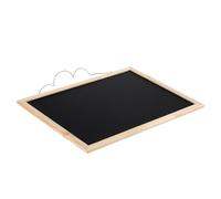 Uonlytech Tableau à Craie Encadré Bois Ardoise Murale Suspendue Simple Face pour Maison Bureau École Surface Lisse pour Claire et Effaçable Décoration Vintage Polyvalente