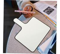 Uonlytech Tableau Blanc Double Face Effaçable Main Planche Interactive Portable pour École et Classe Surface Lisse Sécurisée Matériel Kawaii Scolaire