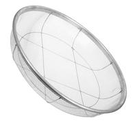 Uonlytech Tamis à Terre Rond 43 Cm Maille 2,5 Mm en Fil de Fer Robuste, Outil de Tamisage de Jardin Léger et Maniable pour Filtrer Terre, Sable, Pierres - Tamis Métallique Jardin Pratique