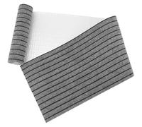 Uonlytech Tapis D’Escalier Auto-Adhésif 40Cm X 2M Noir et Gris Tapis à Griffer pour Chat Protège-Canapé D’Escalade Murale Adapté aux Escaliers en Bois Intérieur Bureau Hôtel