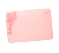 Uonlytech Tapis de Peinture Silicone Antiadhésif pour Garçon Fille Tapis DIY avec Coupelles pour Peinture Époxy pour Activités Artistiques Bricolage