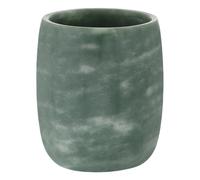 Uonlytech Tasse à Thé en Cristal Naturel Vert Jade 1 Pièce - Mug Droit Multifonction pour Infuser Thé Kung-fu Verre à Eau en Pierre Minérale Usage Maison et Bureau