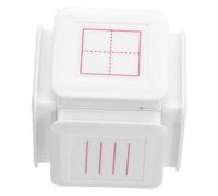 Uonlytech Teacher Stamps Six-sided Self-inking Education Stamper For Writing Practice Handwriting Line Stamp With Structured Grids For Preschool And Kindergarten