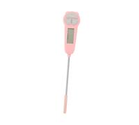 Uonlytech Thermomètre de Cuisine Numérique Portable Rose Inoxydable Affichage LCD pour Viande et Aliments Résistant et Facile à Nettoyer