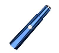 Uonlytech Tondeuse Nez et Oreilles Rechargeable Bleu Système de Coupe Rotatif et Matériau Pvc, pour Hommes et Femmes en Usage Quotidien