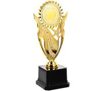 Uonlytech Trophée Décoratif pour Garçon et Filles en Plastique Or, Forme Créative Figurine de Jeu, Résistant la Déformation Chocs, pour Écoles et Événements