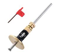 Uonlytech Trusquin de Traçage Multifonction en Alliage D'aluminium Lame en Acier Inoxydable, Réglable et Précis Jusqu'à 0,2 Mm, pour Menuiserie Professionnelle et Usage Domestique