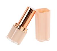 Uonlytech Tube à Rouge à Lèvres Portable 12,1 Mm Rose Mécanisme à Clapet, Contenant pour Gloss à Lèvres Brillant, Design Quatre Feuilles, pour Maquillage et Voyage