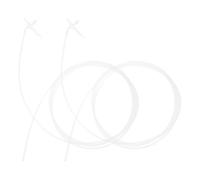 Uonlytech Tube D’Extension en Mousse de Polyuréthane 3 M 2 Pièces Tube de Calfeutrage Jetable Buse de Pulvérisation pour Mastic Expansif et Étanchéité Usage Professionnel et Rénovation