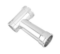 Uonlytech Tube de Moulin à Viande Alliage Aluminium Voies Accessoire de Remplacement pour Hachoir Électrique Tube de Remplissage Multifonction Facile à Installer et Nettoyer Compatible Usage