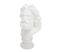 Uonlytech Vase à Fleurs Statue De Buste De David Pot De Fleurs De Bureau Blanc Résine Synthétique pour Fleurs Séchées Et Fleurs Artificielles