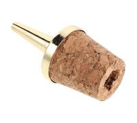 Uonlytech Verseur et Bouchon à Vin en Liège Naturel - Bec Verseur Anti-Goutte - Capsules Métalliques Élégantes - Distributeur Précis pour Huiles Spiritueux et Vinaigre - Accessoire Bar et