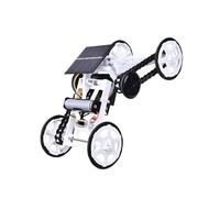 Uonlytech Voiture Solaire DIY Éducative avec Moteur Modèle de Véhicule Escalade à Énergie Renouvelable pour Garçon Fille Kit de Science Stem pour Jeu Intérieur et Extérieur