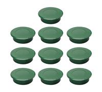 Uooduby 10 Pièces Couverture de Tasse de Golf Aides à L'Entraînement de Pratique de Golf Couvre-Trous de Trou de Golf Mettant la Couverture Verte pour Le Jardin de Terrain de Golf
