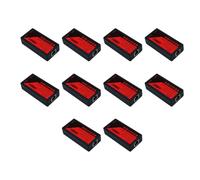 Uooduby 10X Extendeur POE 2 Ports 100 Mbps avec IEEE 802.3Af pour Caméra IP NVR AP IP Voice POE étendre 100 Mètres pour la Gamme POE