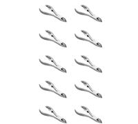 Uooduby 10X Professional Feet Toe Nail Clippers Trimmer Cutters Paronychia Nippers Podologie Podologie Outils de Soins des Pieds en Acier Inoxydable