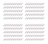 Uooduby 200 PièCes de DéCoration de Carte de Mariage en Acrylique Givré, ÉTiquette de Nom en Acrylique, Arc Vierge, DéCoration de Mariage, Cartes de SièGe, Carte de Lieu DIY B