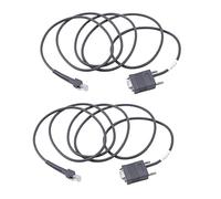 Uooduby 2X Ls2208 Rs232 Câble Série Cba-R01 -S07Par pour Symbol Barcode Scanner Ls2208 6,5 Pieds