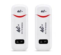 Uooduby 2X Routeur 4G LTE sans Fil USB Dongle Mobile Haut Débit 150Mbps Modem Stick Carte Sim USB WiFi Adaptateur Carte Réseau sans Fil