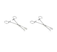Uooduby 2X Triangle Ouverture Pince Pince Piercing Pince Outil En Acier Inoxydable Corps Piercing Pince Corps pour Oreille Lèvre Nez Langue