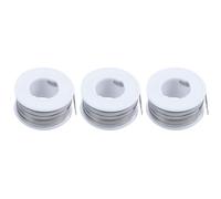 Uooduby 3pièces 7.5M 24.6Ft 0.2X3mm Fil Chauffant Plat Nichrome pour éléments Chauffants