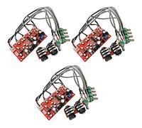 Uooduby 3X DC 12 V 24 V PT2399 Microphone Numérique Amplificateur Audio Carte Karaoké Plaque RéVerbération Préamplificateur RéVerbérateur OP275 Ampli OP