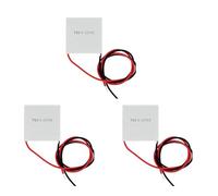 Uooduby 3X Elements Peltier TEC1-12715 Module ThermoéLectrique Peltier 12715 TEC 12V 15A DIY Refroidisseur Peltier Elemente Board