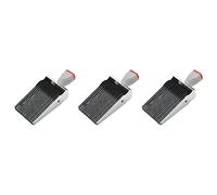 Uooduby 3X Multipurpose 15 Chiffres Alphabet Roulant En Caoutchouc Timbre Anglais Lettre Nombre Emboss