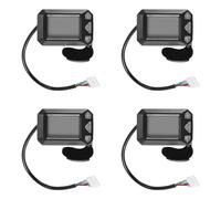 Uooduby 4 x 24 V 36 V réglable pour scooter électrique écran d'accélérateur pour pièces de scooter de 14 cm (6 broches)