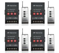 Uooduby 4X 30A Led Controller IR Remote Big Power 360W BT Controller pour RGB Strip Light DC5-24V