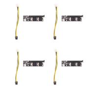 Uooduby 4X Gen4 2 Ports SlimSAS 8I X2 vers Carte Adaptateur PCIE 4.0 X16 pour Carte Réseau Graphique Carte Vidéo Carte de Capture