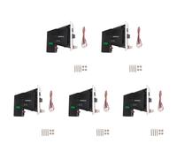 Uooduby 5X Multi-Pièces de Monnaies SéLecteur de Récepteur Distributeur Automatique Jeux Vidéo D'Arcade de Mech