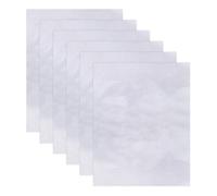 Uooduby 6 Feuilles de Strass Pailletés Thermocollants en Cristal Strass 2 mm et 3,5 mm Transferts de Strass Ronds Plats Patchs