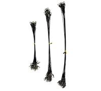 Uooduby 72 PièCes Anti-Morsure Fil de PêChe Trace Leaders Leurre Fil Trace Pike Traces Fil 15Cm 20Cm 25Cm Trace Leaders avec Snap