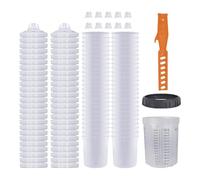 Uooduby Kit de Tasse de Peinture 20 Onces (600 ML) pour Revêtements Automobiles Commerciaux B