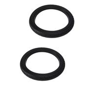 Uooduby Lot de 2 pneus de vélo antidérapants en caoutchouc noir 40,6 x 4,5 cm