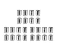 Uooduby Lot de 24 clips de fixation pour treillis mural en acier inoxydable 3 mm
