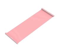 Uooduby Tapis de Glissement Yoga Sliding Mat pour Sport en Intérieur, Patinage de Jambes pour Entraînement des Muscles Abdominaux, Tapis D'Entraînement des Jambes, Équipement de Fitness Rose 200cm