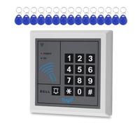 Uoonner Tuya Contrôle d'accès à distance RFID Clavier tactile 1000 utilisateurs, prend en charge l'entrée/sortie WG26 bits + 15 clés RFID, adapté pour les systèmes de contrôle d'accès