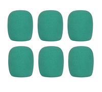 UOOOM 6 pcs Colorées Mousse Bonnettes pour Microphone à Main (Vert)