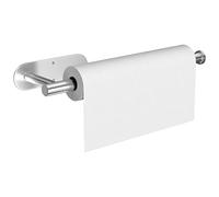 Uootach Porte Sopalin, Porte-mouchoirs en Acier Inoxydable, Porte-Serviettes Porte Rouleau Auto-adhésif ou perçable, Porte Papier Toilette Mural, Convient pour Cuisine, Salle de Bain, Chambre(Argent)