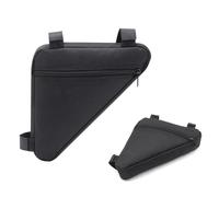 UOPJDD 2 Morceaux De Sac De Rangement Triangulaire, Sac À Ossature De Vélo, Accessoires De Vélo, Sac De Rangement Résistant À l'eau.