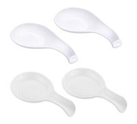 UOPJDD 4 Pièces Plastics À Cuillère en Plastique, Porte-Rangement À Cuillère, Fournitures De Cuisine, Accessoires De Cuisson, Vaisselle Durable.