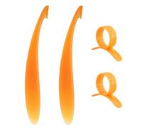 UOPJDD Peeler À Poignée De 2 Pièces Et Éplucheur De Style Anneau 2 Pièces, Outils De Pelage Créatifs, Fournitures De Cuisine, Éplucheur De Fruits.