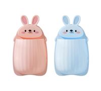 UOPJDD Porte-Brosse À Dents 2 Pièces, Porte-Rack De Rangement Créative, Rack De Rangement De Dessins Animés Mignons, Accessoires À La Maison, Porte-Rack De Rangement Murale.